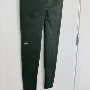 ALO Yoga Dark Green Leggings